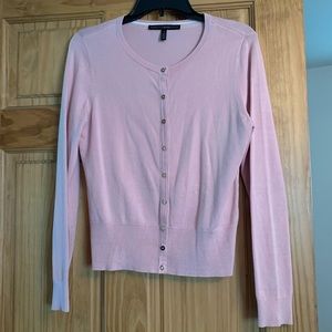Pink cardigan